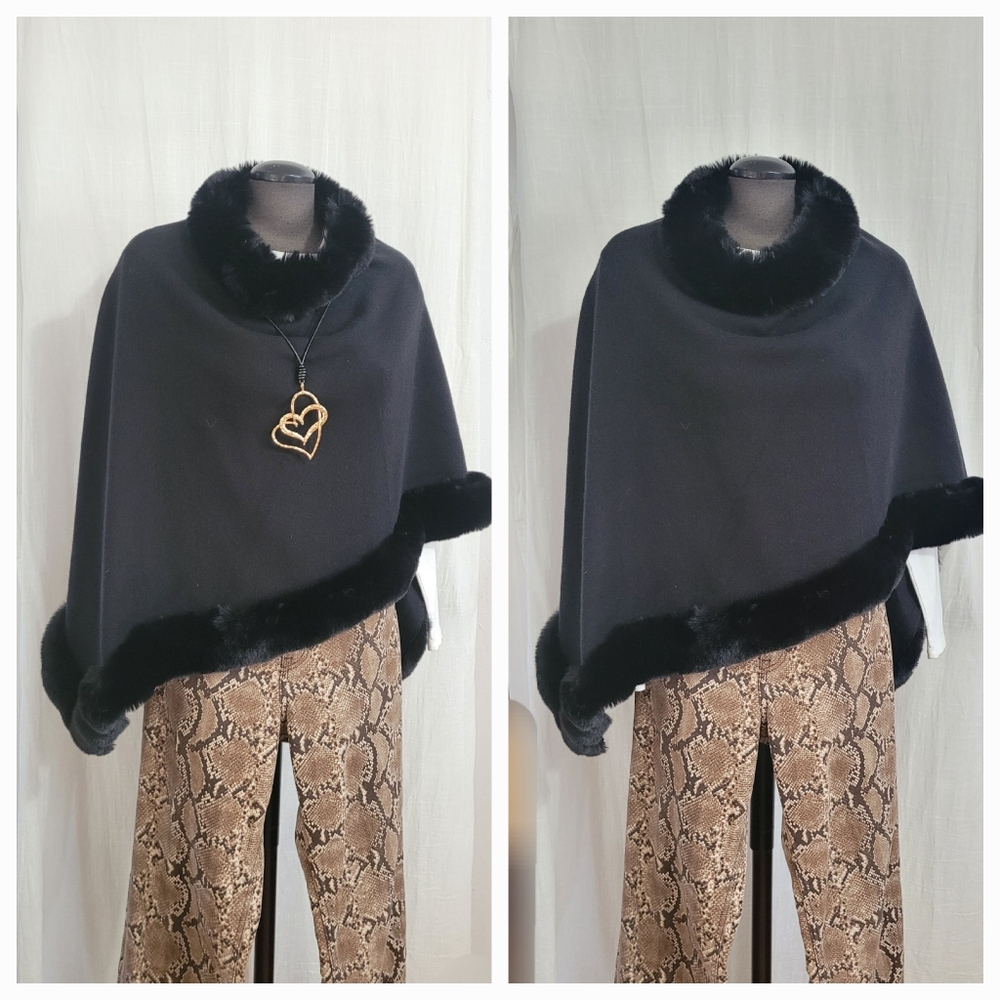 Poncho  Sweater/ OS - Picture 3 of 10